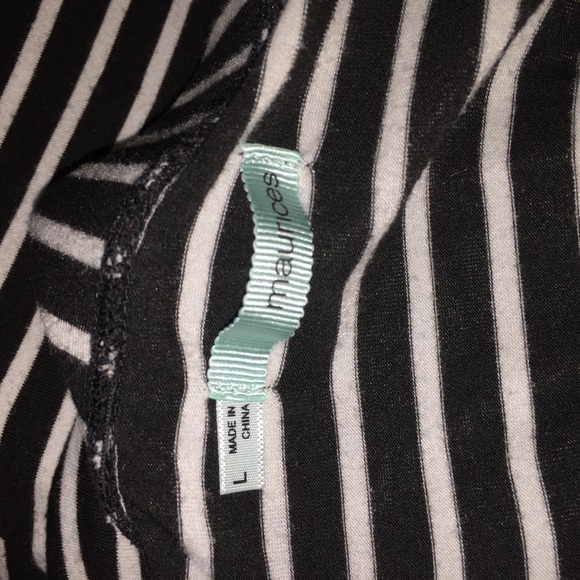 Striped maxi skirt Maurice’s large - Picture 4 of 4